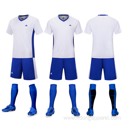 Wholesale Soccer Uniforms Set Team Club Soccer Wear